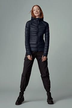 Chamarras Canada Goose Mujer Outlet - Hybridge Lite Chaqueta De Plumas Azul Oscuro Marino MZ3107692